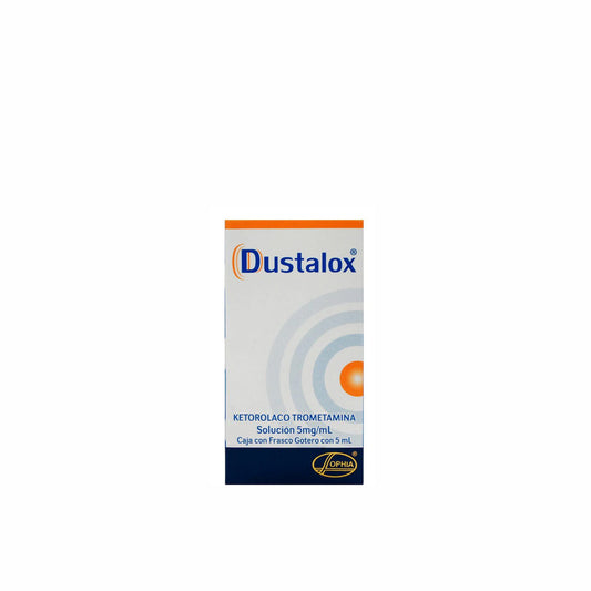 DUSTALOX 5mg/ml Solución Oftálmica con 5ml