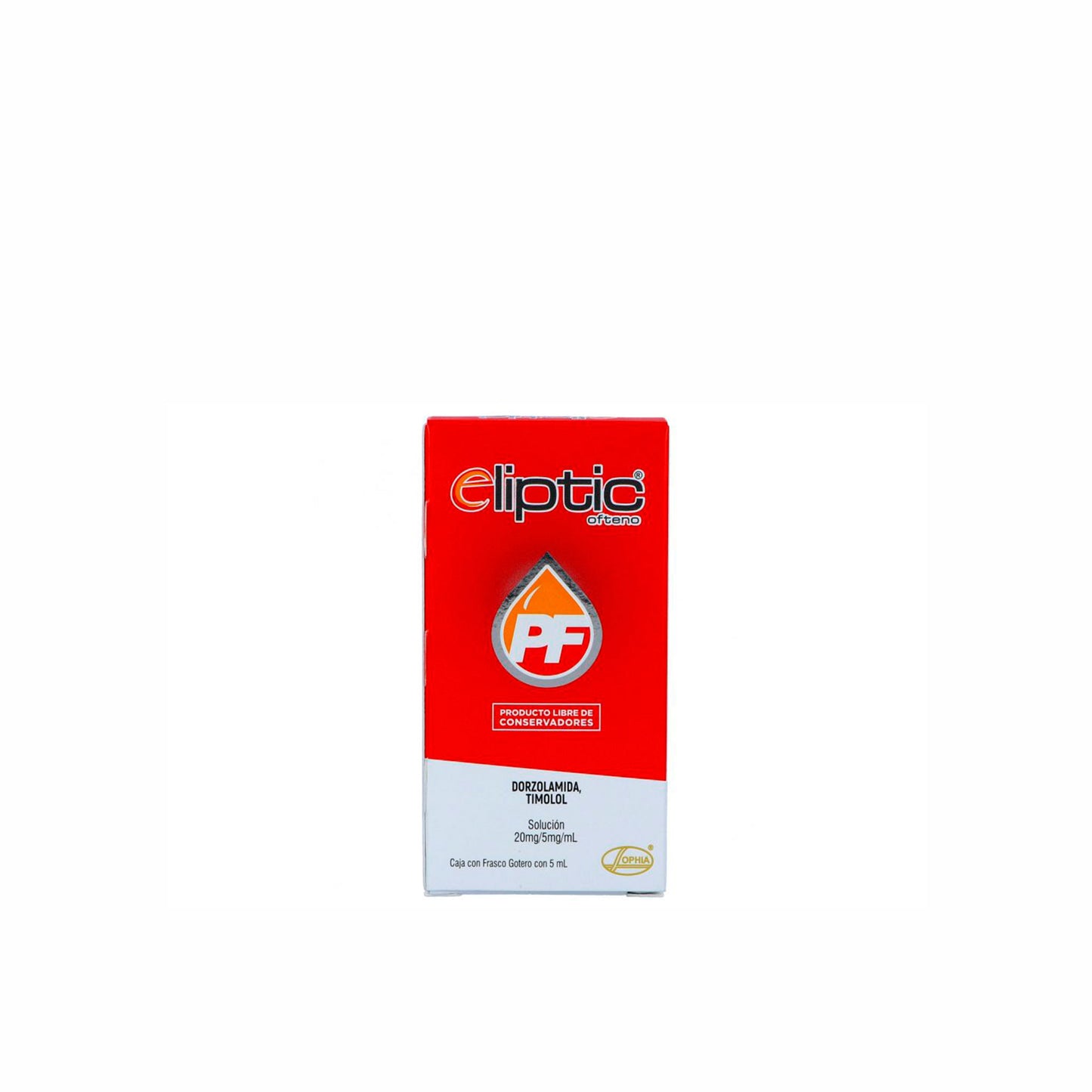 ELIPTIC PF ofteno 20 mg/5 mg Solución Oftálmica con 5ml