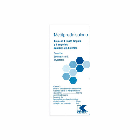 METISONA solución inyectable 500 mg/ 8ml