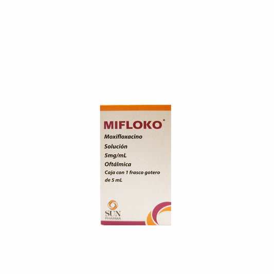 MIFLOKO 5 mg/mL Solución Oftálmica 5ml