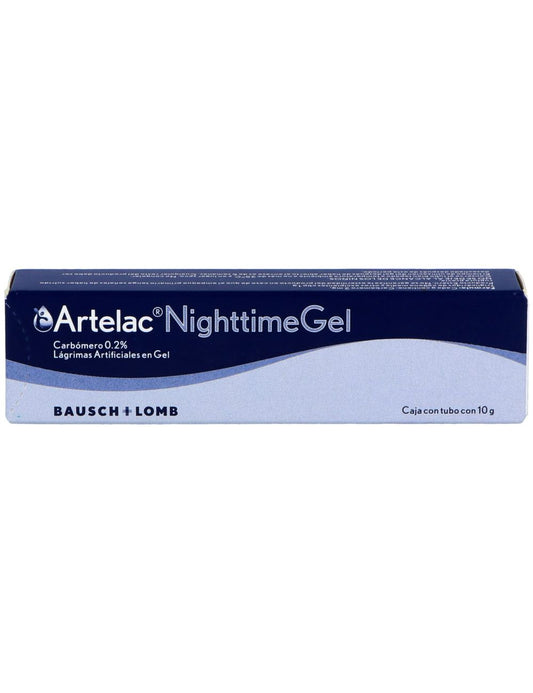 ARTELAC NIGHTTIME 0.2% caja con Tubo de 10gr Lágrimas artificiales en Gel