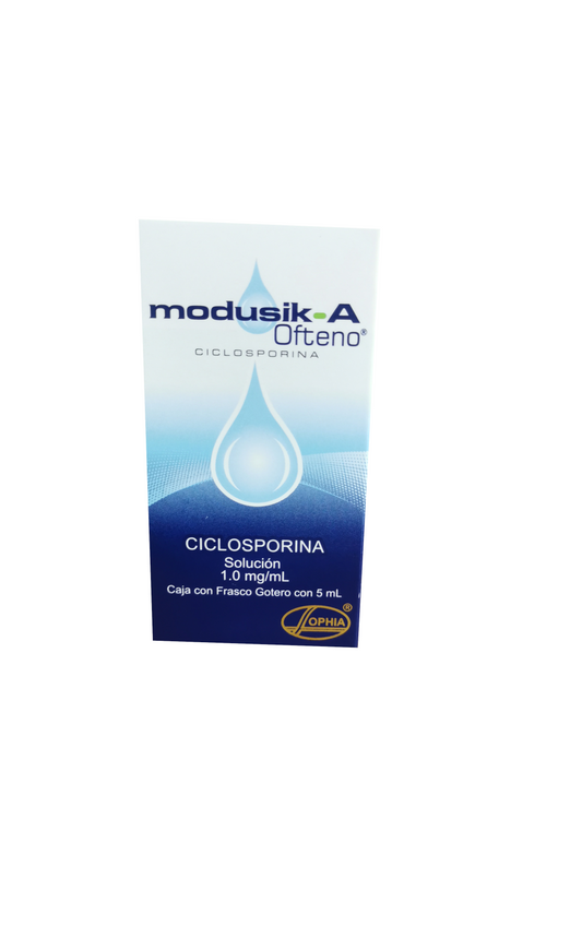MODUSIK-A 0.1% solución oftálmica 5 mL